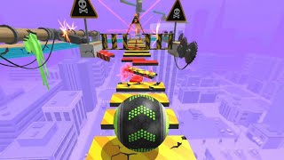 Going Balls Master 3D tranquil glide across smooth and soothing level design screenshot 1