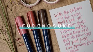 FUDENOSUKE | Brushpen Tip Kecil untuk Lettering dan Note Taking