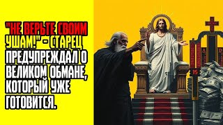 Не верьте своим ушам!   старец предупреждал о великом обмане, который уже готовится