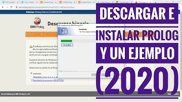 Descargar e Instalar y Un Ejemplo de Prolog (2020)