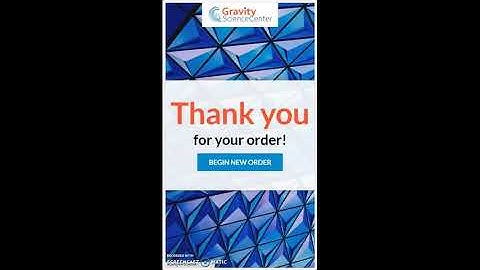 New F&B Self Service Kiosk from Gateway Ticketing Systems