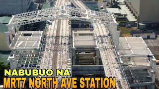 Nabubuo na MRT7 North AVE COMMON STATION UNIFIED GRAND CENTRAL STATION UPDATE 04/26/2024