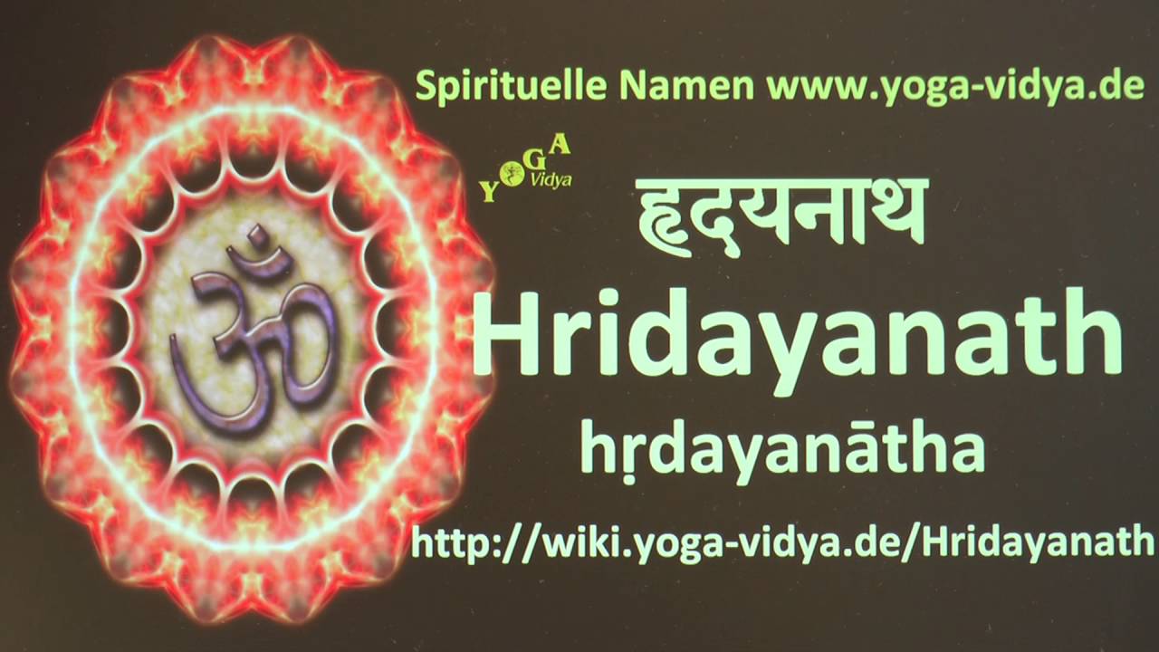 Spiritueller Name Hridayanath - Bedeutung und Übersetzung aus dem Sanskrit japanese food