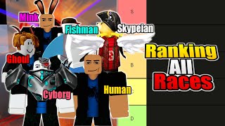 Ranking All Races in Blox Fruits!