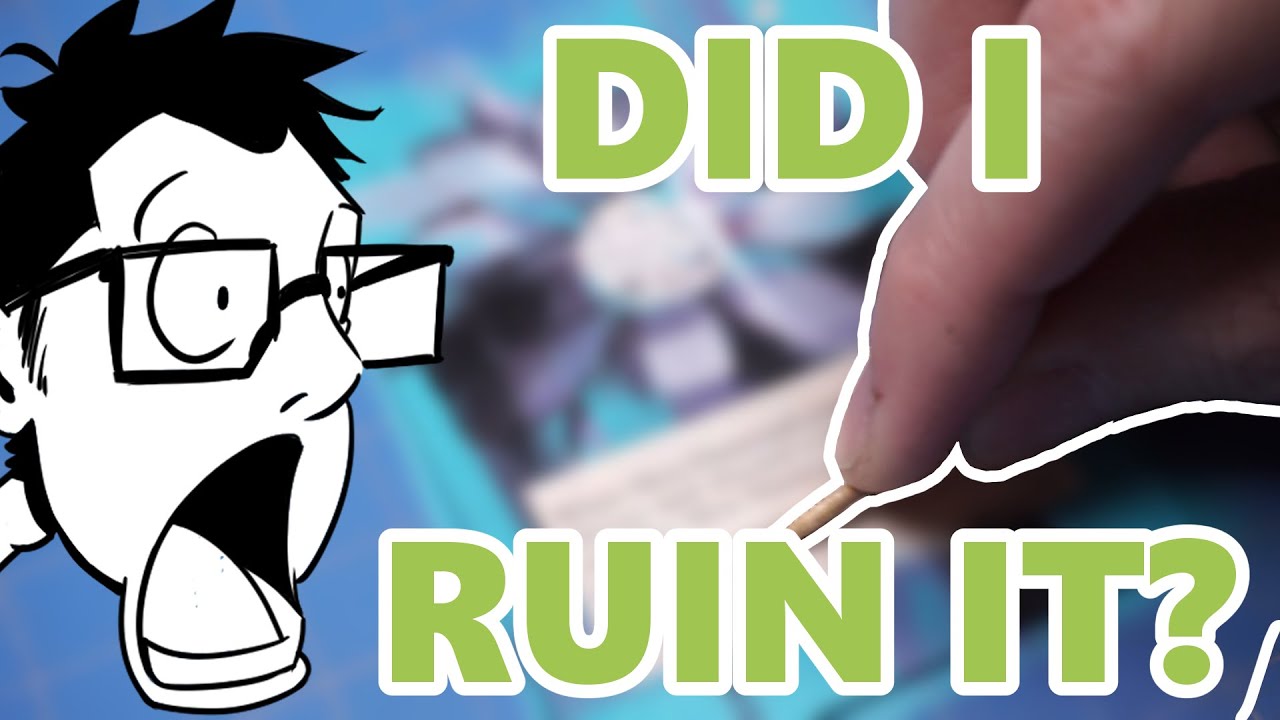 How I Paint MTG Cards II Magic the Gathering Alter MOX