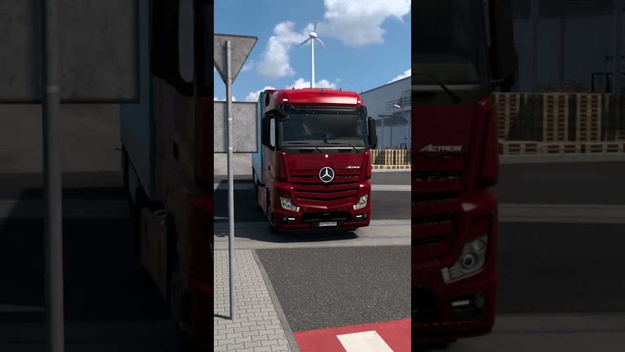 ETS2 | Mercedes Actros BigSpace Delivery | Dortmund to Amsterdam | Potted Flowers