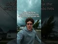 speedwalking my neighborhood to clear the map before the tornado hits