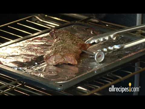 The Right Way To Adjust Oven Racks When Broiling A Cut Of Meat