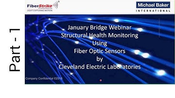 Structural Health Monitoring Using Fiber Optic Sensors - [PART - 1]