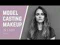 Model casting make-up // Простой Макияж Для Кастинга