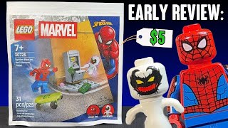 Early Review 5 Lego Marvel Spider Man Vs Anti Venom Heist Polybag Set 30725