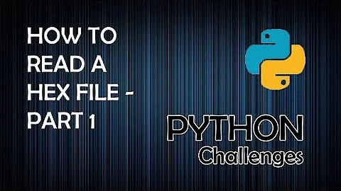 Read a Hexadecimal File (Part 1) - Python Programming Challenges