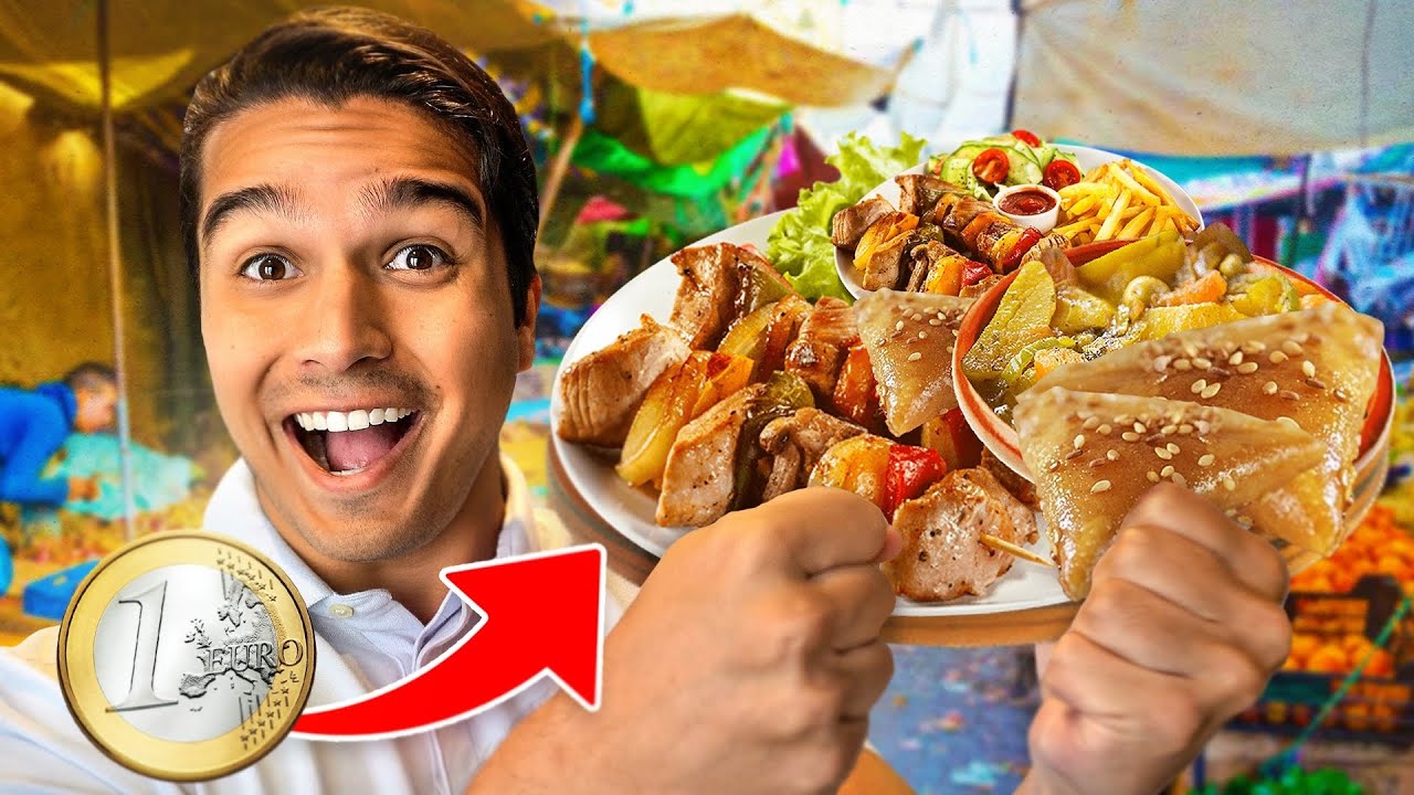 MANGER AVEC 1€ AU MAROC !