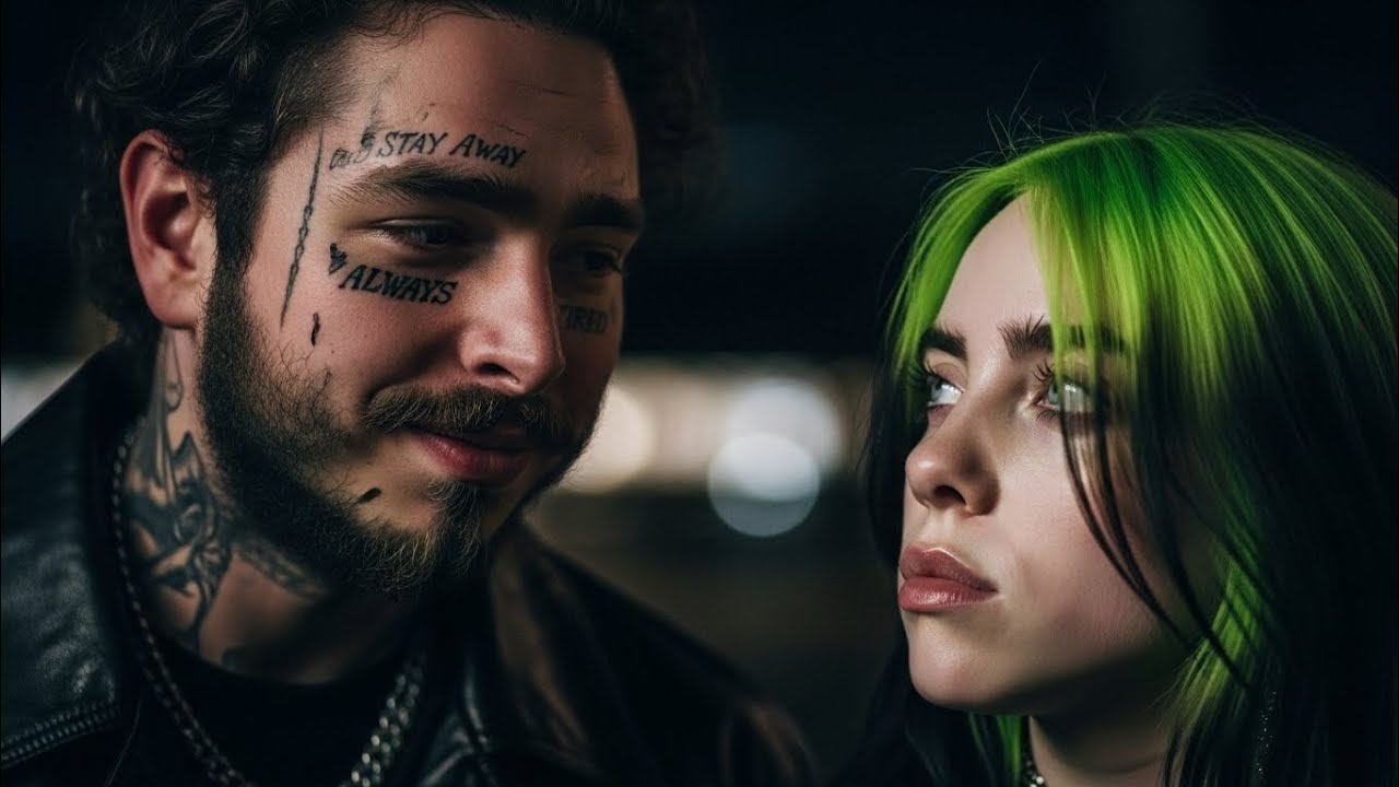 Love Didn’t Stay - Post Malone ft. Billie Eilish | Lyrics Video 