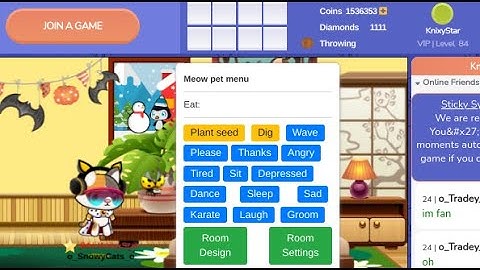 Funny glitch on Meow Playground!