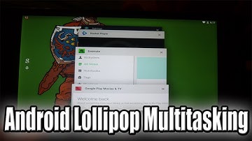 Android Lollipop Multitasking