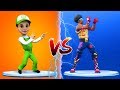 FORTNITE DANCE CHALLENGE - Винтик танцует против доктора.