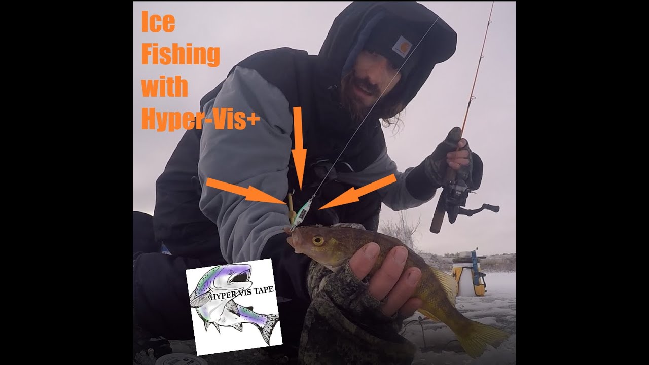 Ice Fishing with Hyper-vis + - YouTube