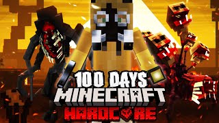 I Survived 100 Days In a ZOMBIE\/PARASITE APOCALYPSE In Hardcore Minecraft[THE FULL MOVIE]
