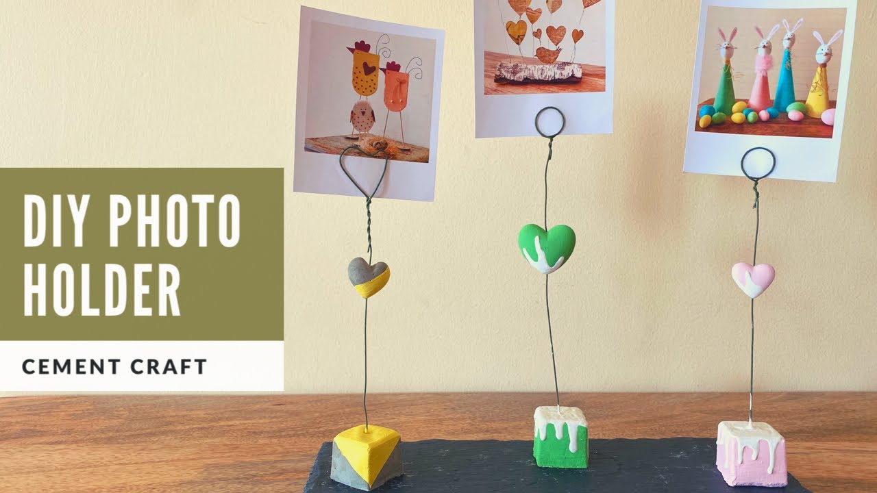 How to make a photo holder