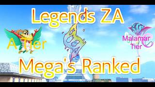 Ranking The Mega Revealed For Legends ZA Before It Comes Out- Psychic Trainer Andrew