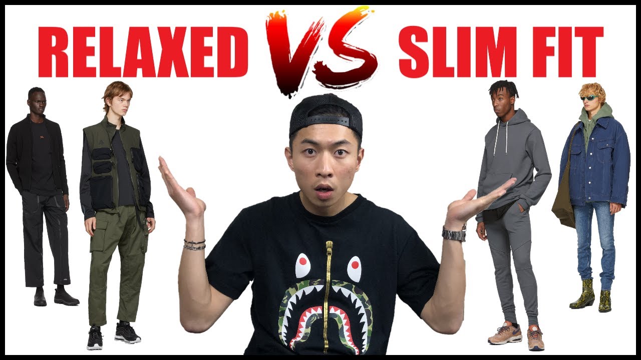 RELAXED FIT VS SLIM FIT PANTS, WHICH IS BETTER?, OUTFITS