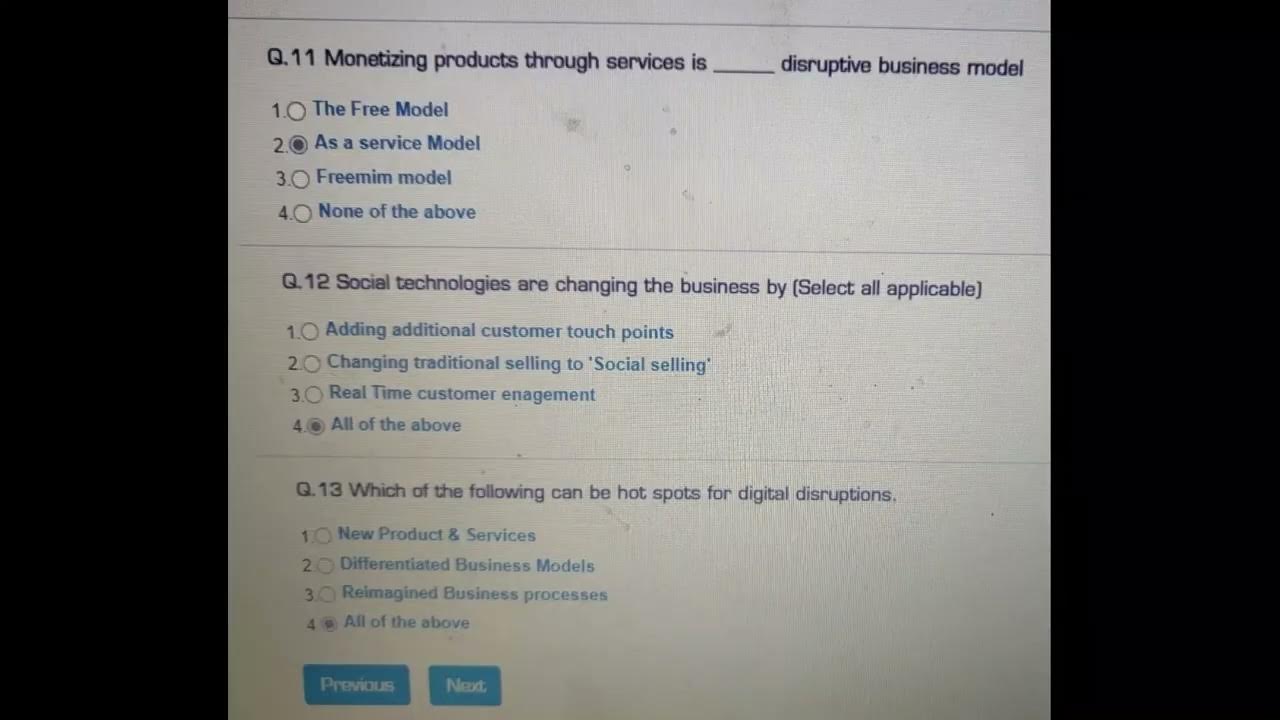 Tech Mahindra digital 101 exam questions and answers 2023 PASS with 83 YouTube