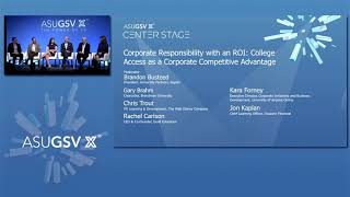 2019 ASU GSV Summit: Center Stage Corporate Responsibility with an ROI