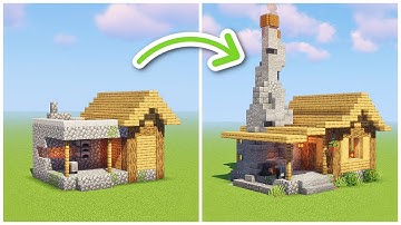 How To Transform The Village Blacksmith | Minecraft Tutorial