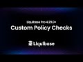 Liquibase: Custom Policy Checks
