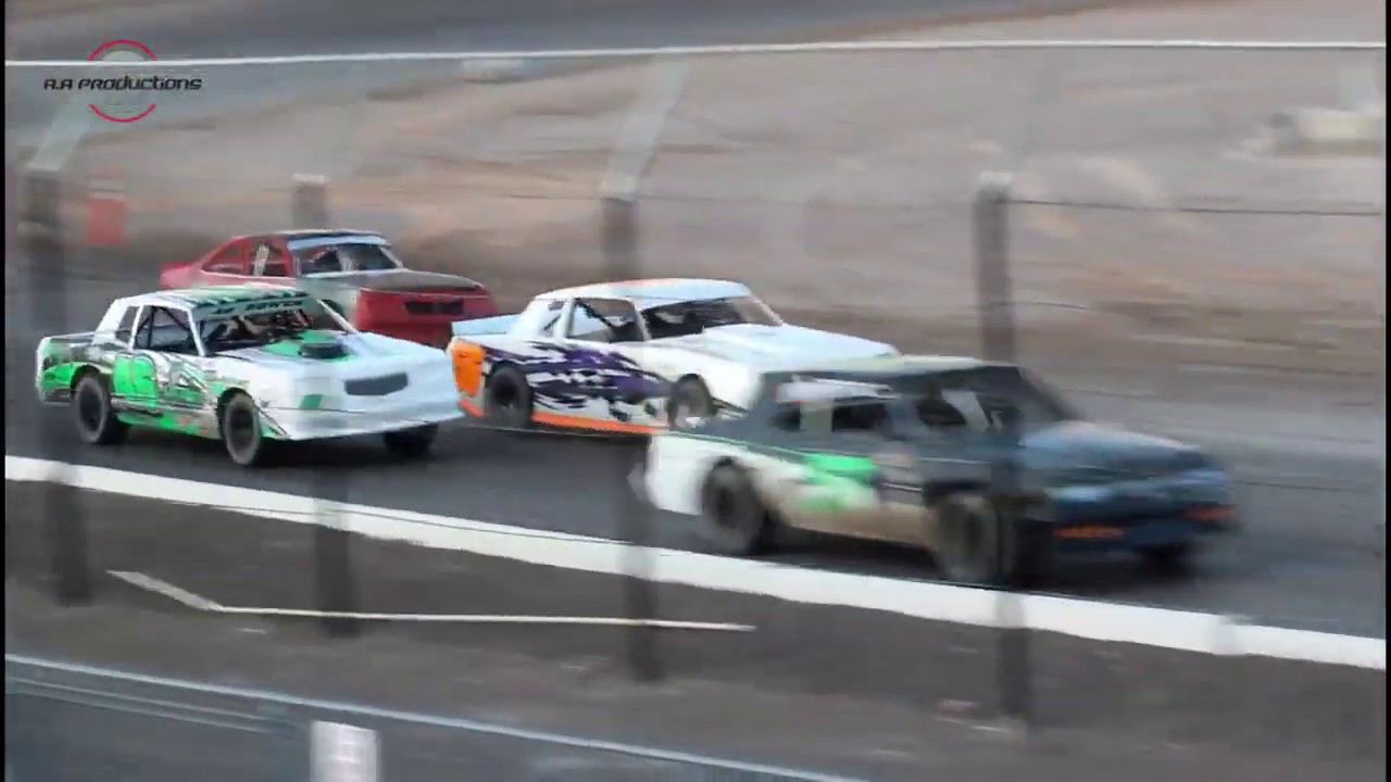 Millard County Raceway IMCA Stock Car Main Event 5/4/19 - YouTube