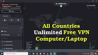 free vpn for pc | Computer Free VPN 2023 |  Laptop free vpn 2023 | proton vpn | vpn 2023 | VPN image