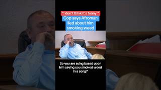 Cop Says Afroman Lied About Him Smoking Marijuana