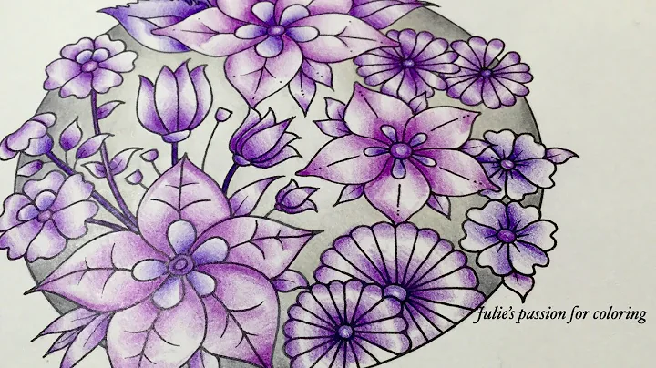 WORLD OF FLOWERS by Johanna Basford - Faber Castel...