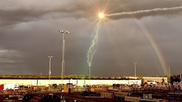 After Effect test (Optical flares with smoke trails)