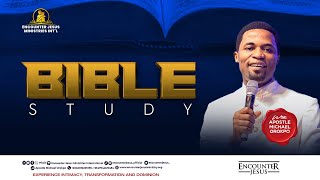 TUESDAY BIBLE STUDY | GIFTS OF THE SPIRIT PT. 1| 14.11.2023 | APOSTLE MICHAEL OROKPO