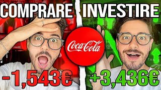 Esperimento: Comprare La Coca Cola VS Comprare Azioni Coca Cola