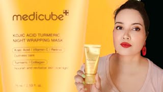 Medicube Turmeric & Kojic Acid Night Wrapping Mask review!