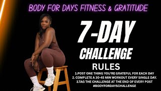 7 DAY CHALLENGE! FITNESS AND GRATITUDE CHALLENGE!