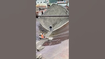 Shipping Transportation #Unloading Pressure Relief Video #Crew