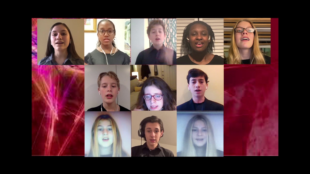 WLPCS 2020 Fall Concert: 8th Grade Choir sings I Can Feel the Rhythm