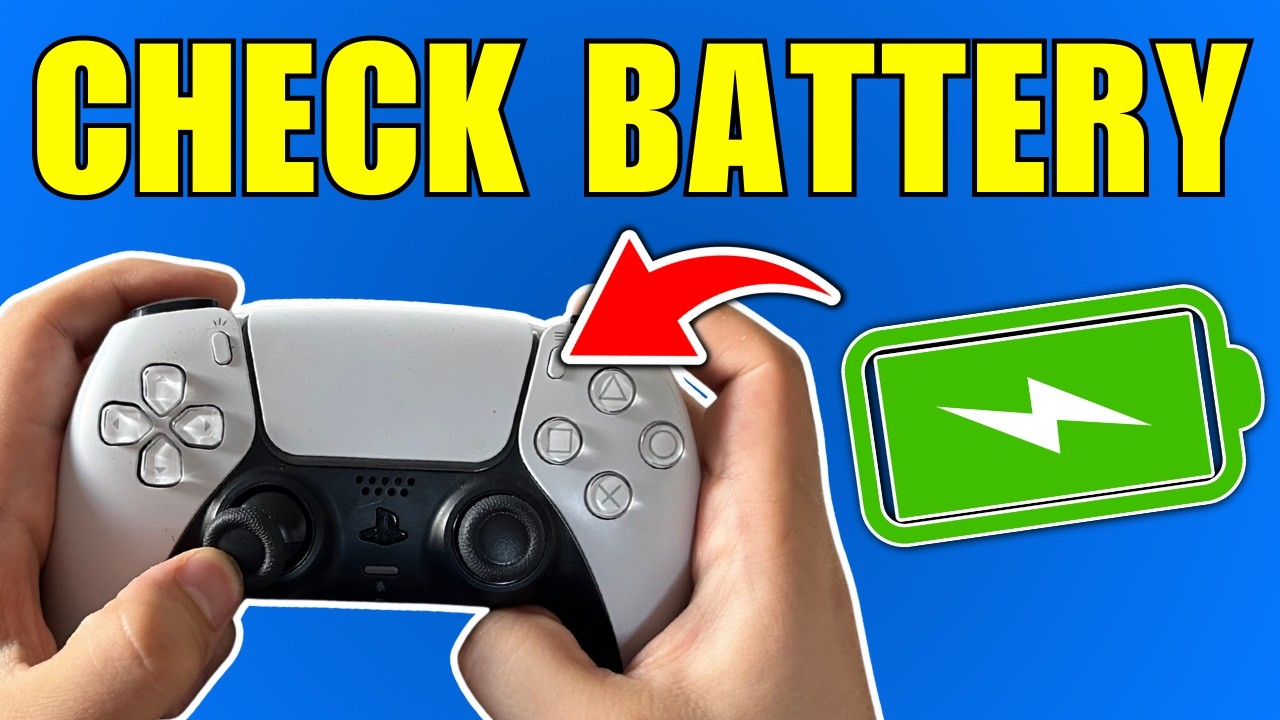 How To Check ANY Controller Battery Life on PC (2026) - YouTube