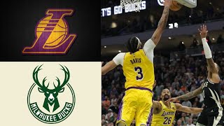 Lakers vs Bucks | Lakers GameTimeTV | Lakers Highlights