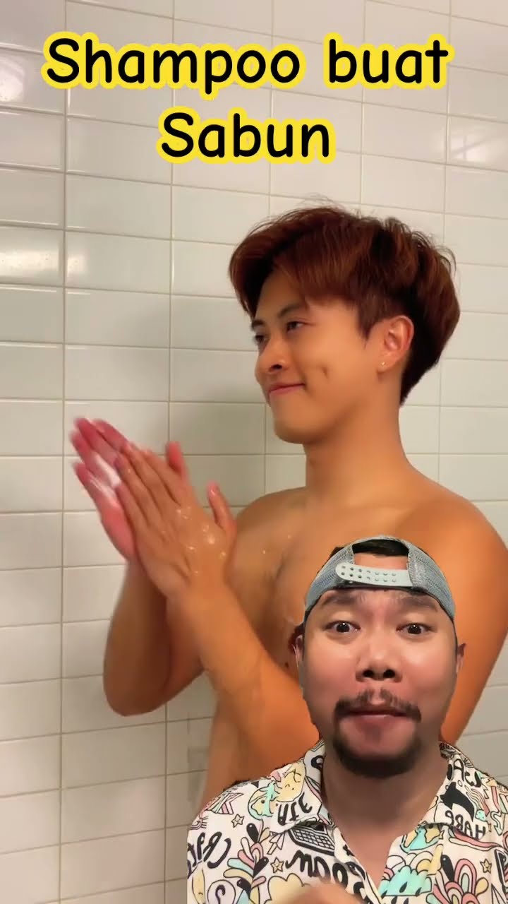 SHAMPOO KOK BUAT BADAN!!!?? #shortsfeed #lucu #shorts