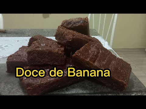 Fazendo doce de banana