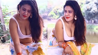 Saree Lover Photo Shoot Videos Saree Fashion Backless Blouse Sareelover Photo Shoot 