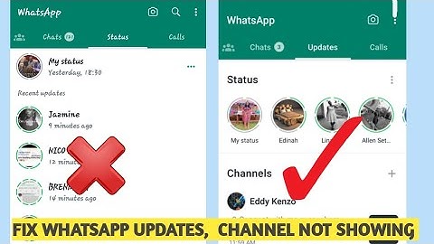 how to Fix WhatsApp Channels, updates not showing in whatsaApp (whatsapp channel update 2023)