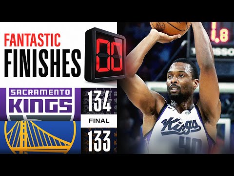 Final 4:59 EXCITING ENDING Kings vs Warriors 👀 | January 26, 2024