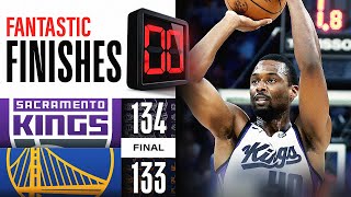 Final 4:59 EXCITING ENDING Kings vs Warriors 👀 | January 26, 2024