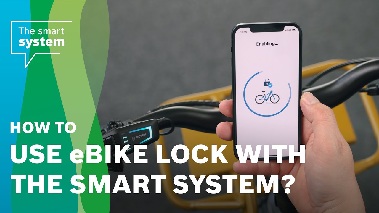 How To  Use eBike Lock 